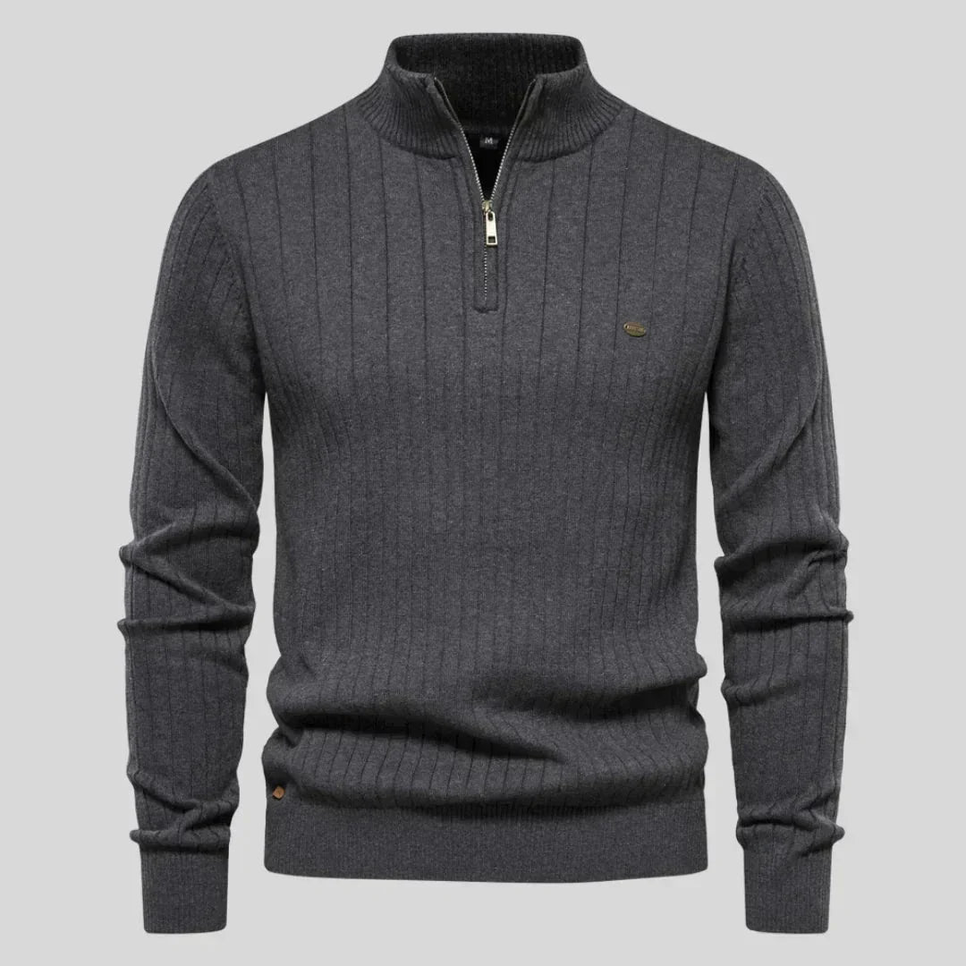 Thomas™ | Zip Neck Knit
