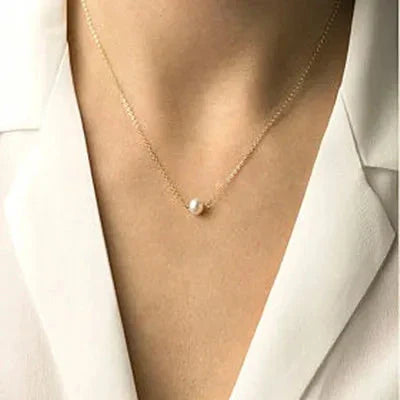 Various delicate necklaces